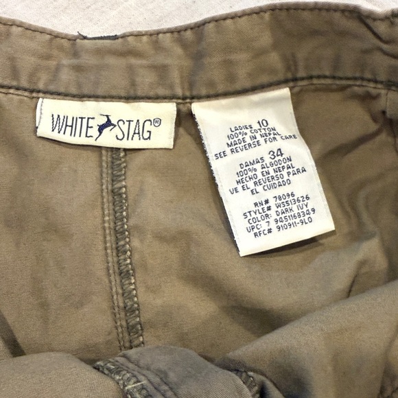 White Stag Olive Mini Skirt - Picture 2 of 8